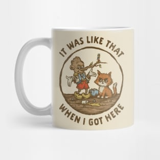 The Cat Did It Mug